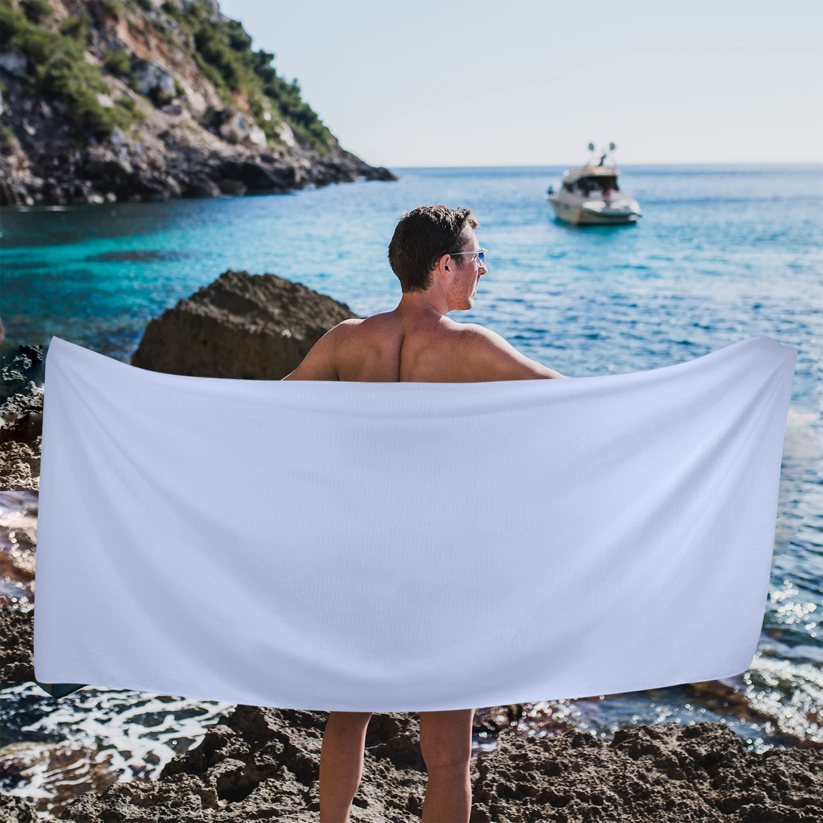 sky Beach Towel 31"x71"(NEW)