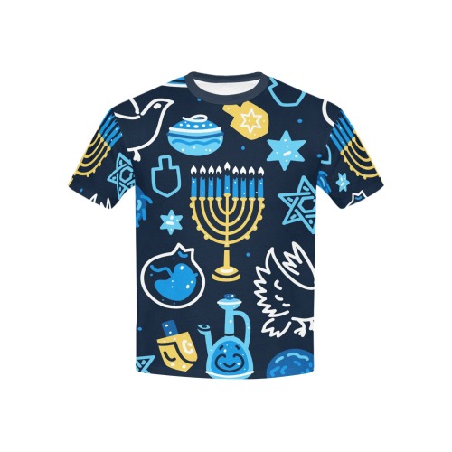 Hanukkah Tee 1 Kids' All Over Print T-shirt (USA Size) (Model T40)