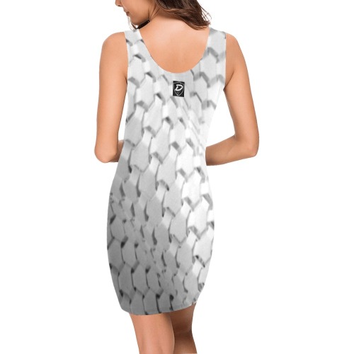 DIONIO Clothing - Women's Medea Vest Dress (Iron Edition) Medea Vest Dress (Model D06)