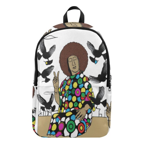 peace Fabric Backpack for Adult (Model 1659)