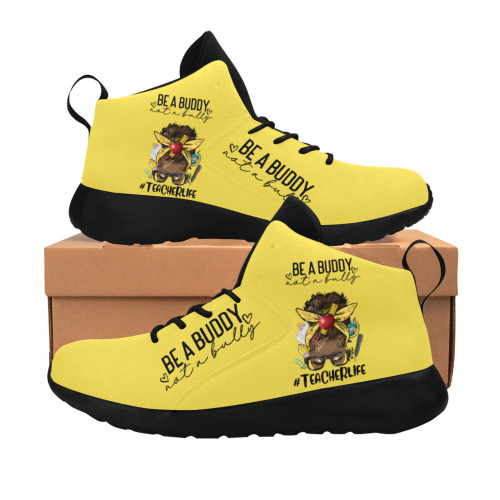Be-a-buddy-not-a-bullyDkYellowShoe Women's Chukka Training Shoes (Model 57502)