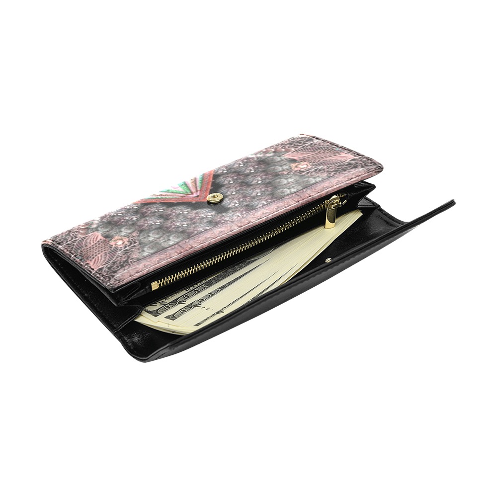 tzygane2 Women's Flap Wallet (Model 1707)