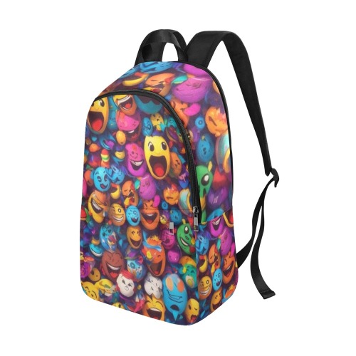 Emoji Fabric Backpack for Adult (Model 1659)