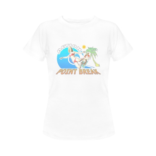 Action - Point Break Women's T-Shirt in USA Size (Front Printing Only)