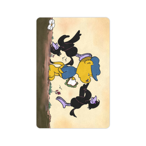 Ferald and The Pesky Crows Doormat 24"x16"