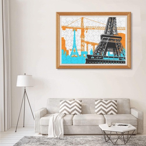 WE BUILT THIS CITY PARIS 500-Piece Wooden Photo Puzzles