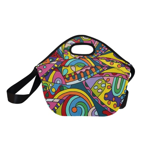 Recycle Neoprene Lunch Bag/Large (Model 1669)