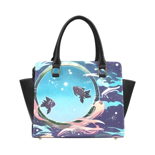 Two Fish Classic Shoulder Handbag (Model 1653)