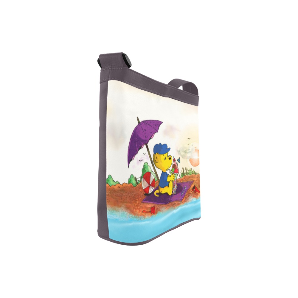 Ferald's Ice Cream Beach Delight Crossbody Bags (Model 1613)