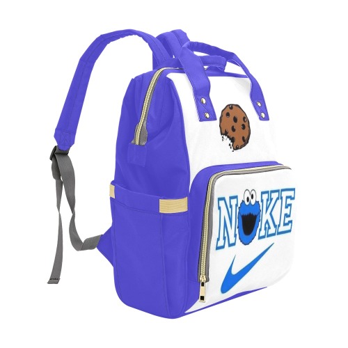 Cookie Monster Diaper Bag Multi-Function Diaper Backpack/Diaper Bag (Model 1688)