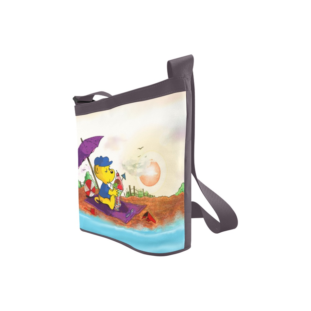 Ferald's Ice Cream Beach Delight Crossbody Bags (Model 1613)