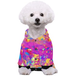 Paint Splatter Pet Dog Hoodie