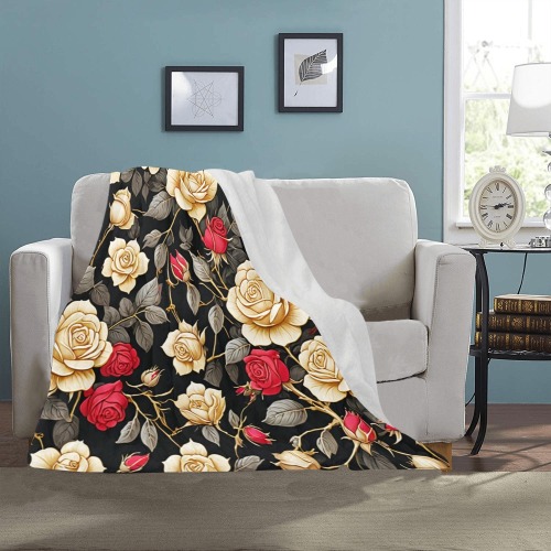 Fabulous Florals 14 Ultra-Soft Micro Fleece Blanket 40"x50"