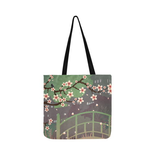 Blossom Sundown Reusable Shopping Bag Model 1660 (Two sides)