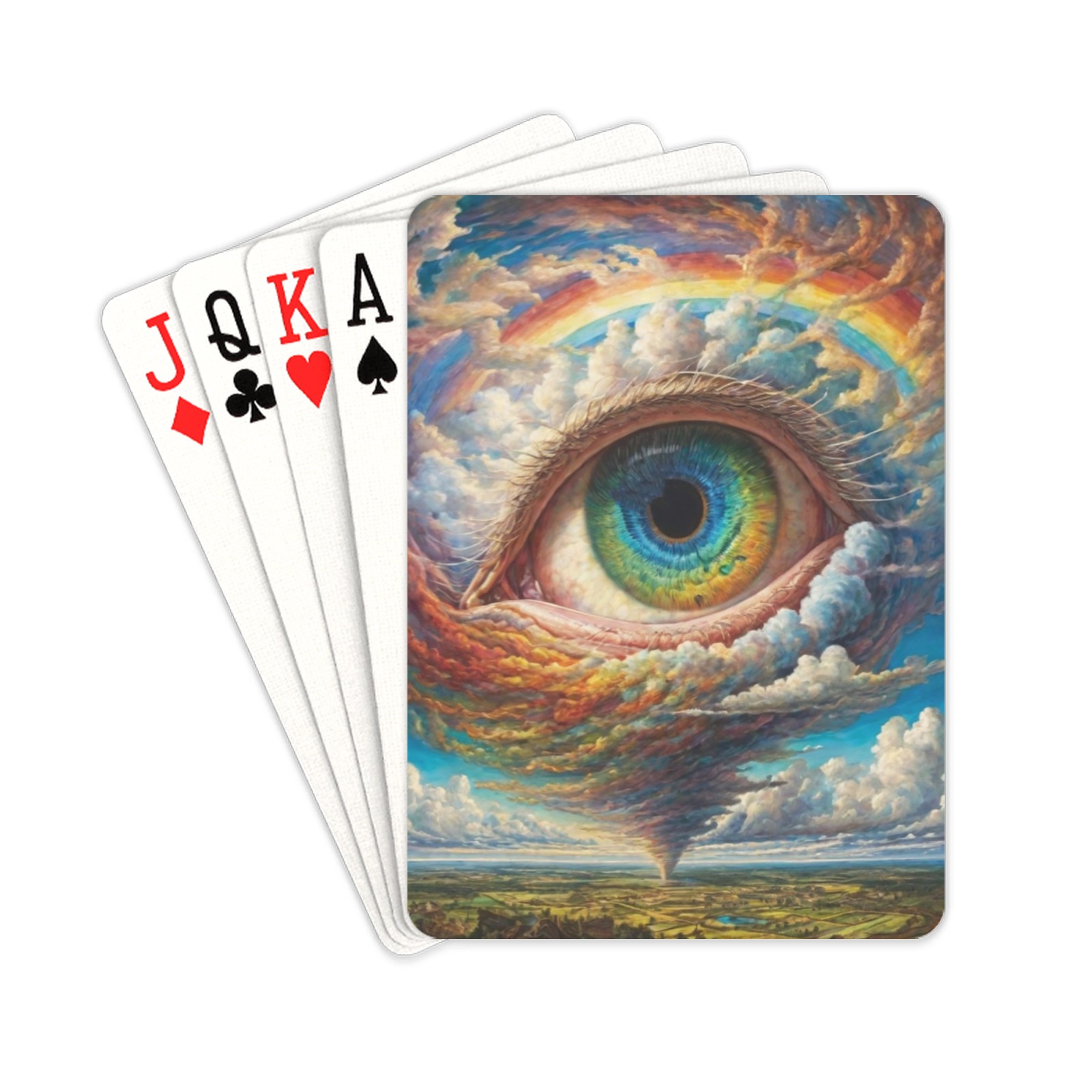 Eye Of The Storm Playing Cards 2.5"x3.5"