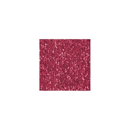 Magenta dark pink red faux sparkles glitter Square Towel 13“x13”