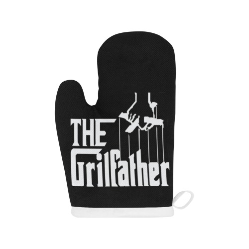The Grillfather BBQ Oven Mit Linen Oven Mitt (One Piece)