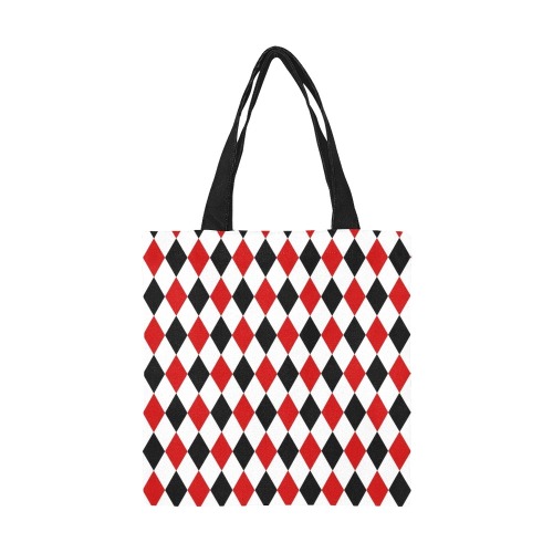 DIAMOND PATTERN All Over Print Canvas Tote Bag/Small (Model 1697)