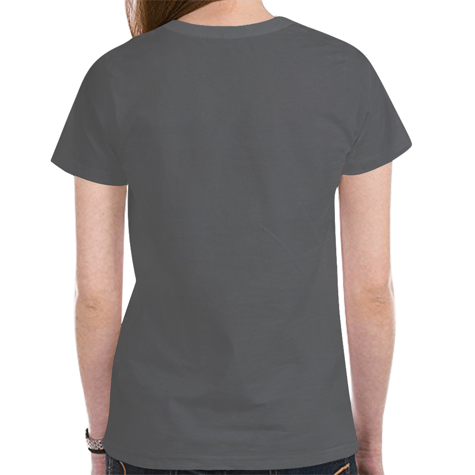 SCRTS  (1) New All Over Print T-shirt for Women (Model T45)