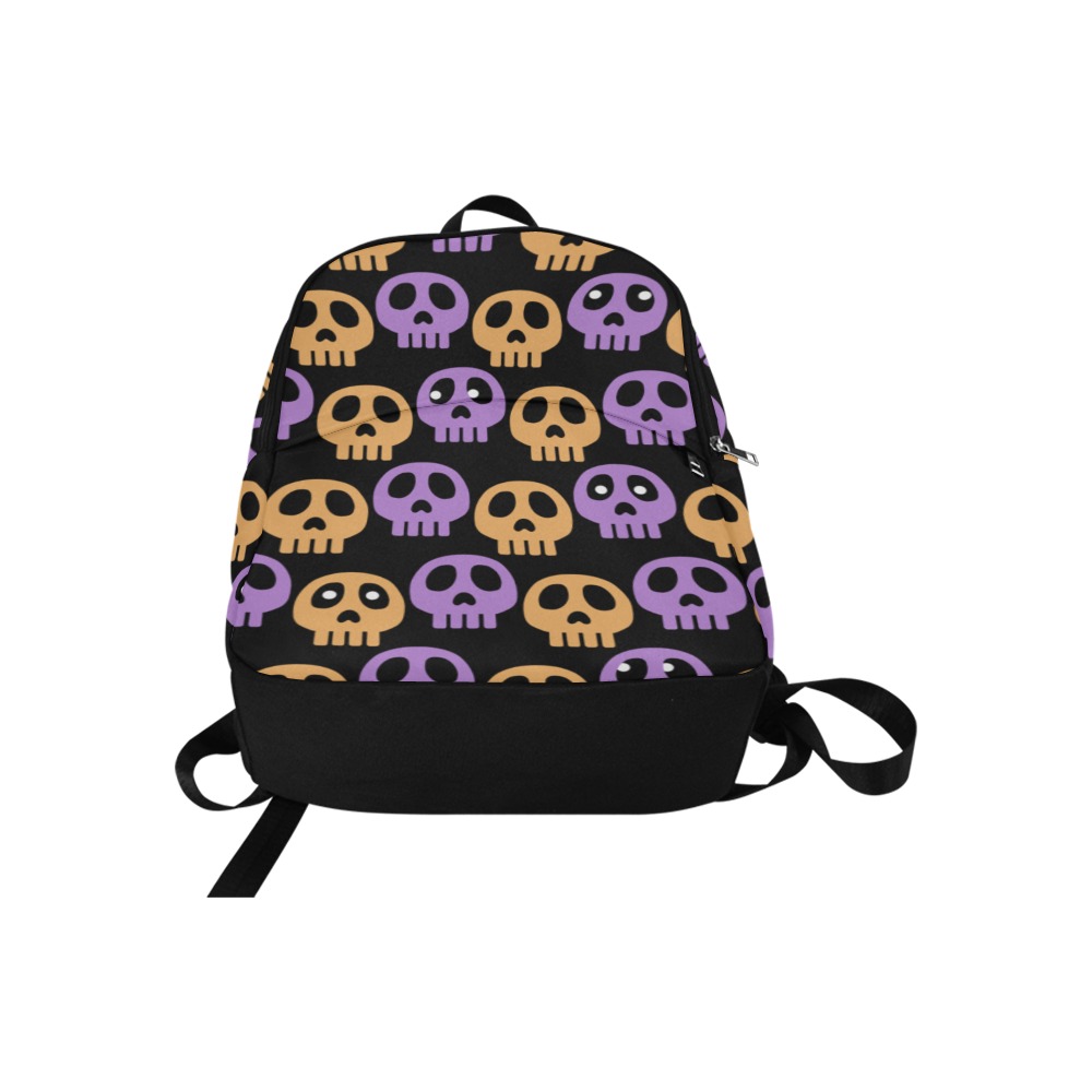 Skulls Fabric Backpack for Adult (Model 1659)