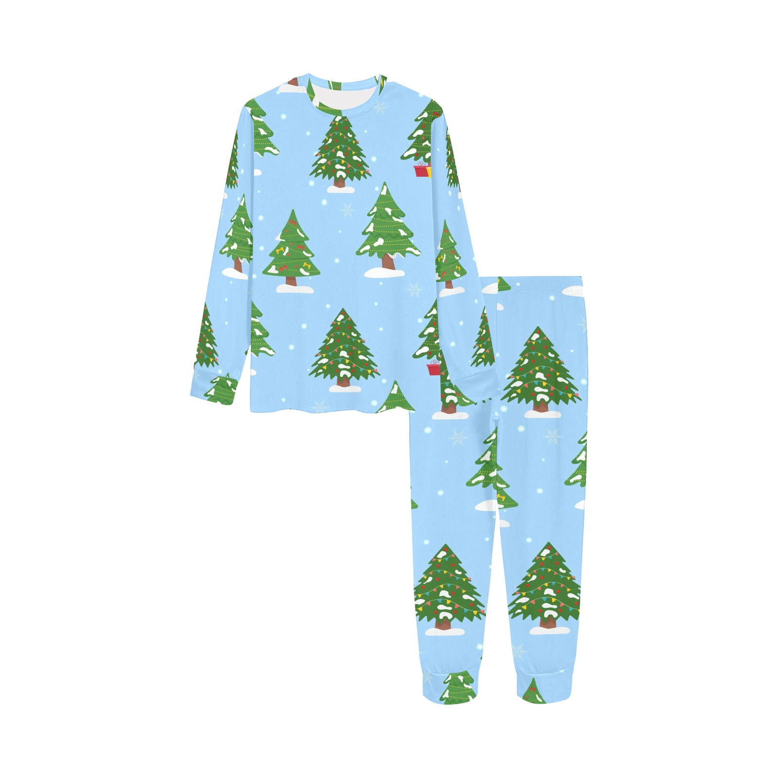 Christmas Trees Kids Pajamas Kids' All Over Print Pajama Set