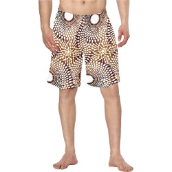 AFRICAN PRINT PATTERN 4 Men's Swim Trunk (Model L21)