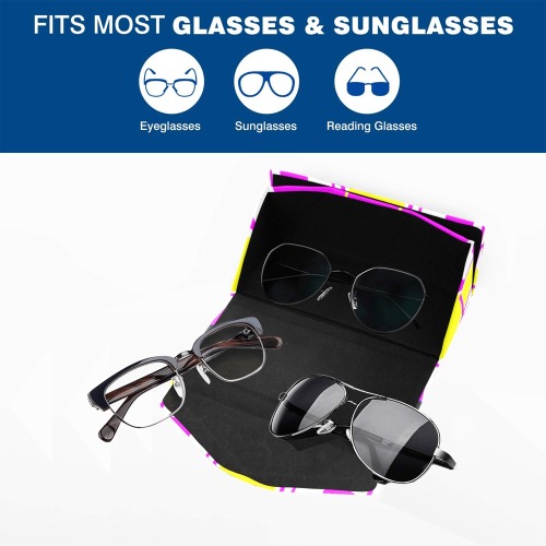 Downtown Custom Foldable Glasses Case