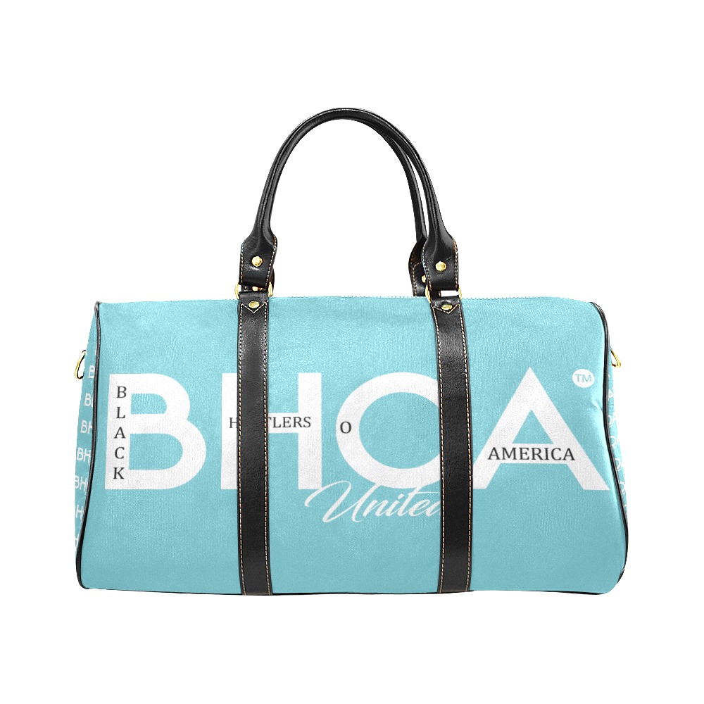 LGT BLUE BHOA New Waterproof Travel Bag/Large (Model 1639)