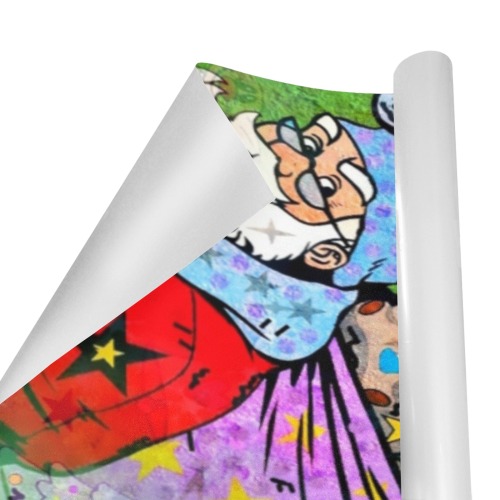 Christmas 2021 by Nico Bielow Gift Wrapping Paper 58"x 23" (2 Rolls)