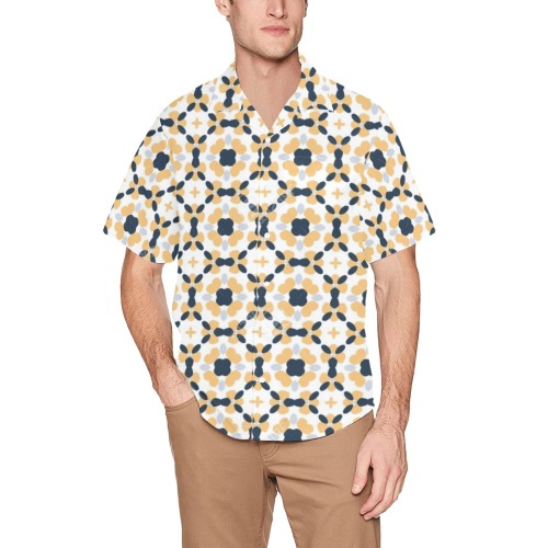 bb rrbbd Hawaiian Shirt with Chest Pocket (Model T58)