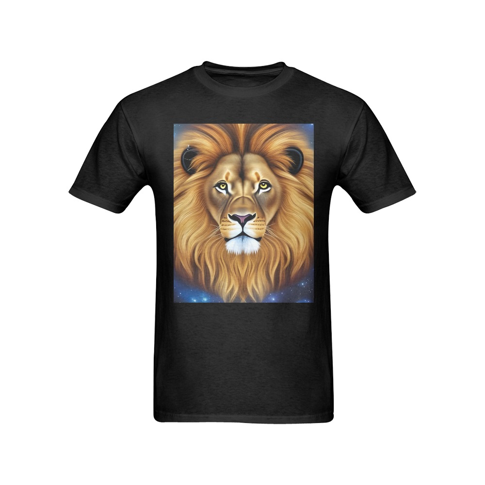 The Lion Men's T-Shirt in USA Size (Front Printing Only)