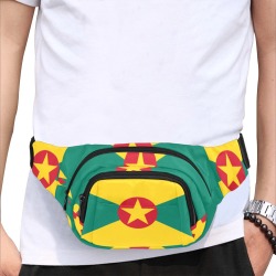 Grenada Flag Fanny Pack/Small (Model 1677)