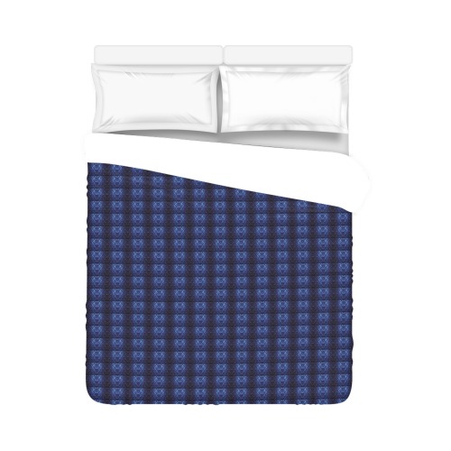 blue pattern 002 repeating pattern Duvet Cover 86"x70" ( All-over-print)