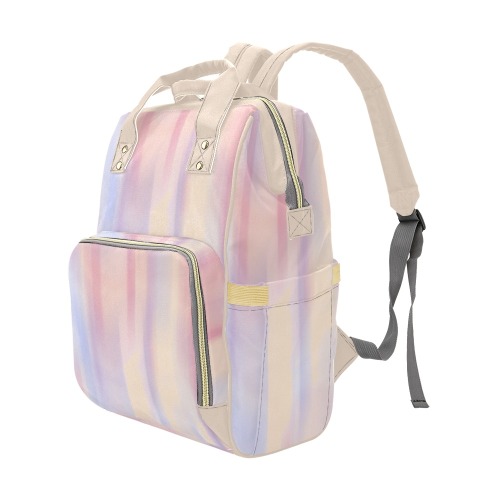 tye-dyed Multi-Function Diaper Backpack/Diaper Bag (Model 1688)