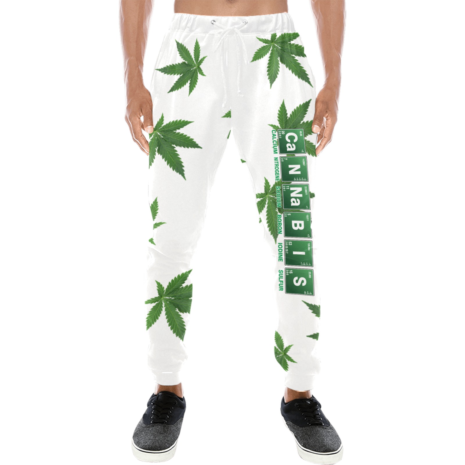 Pant formula for weed Men's All Over Print Sweatpants (Model L11)