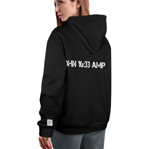 Undaunted Women's Hoodie Women's All Over Print Hoodie (Model H61)