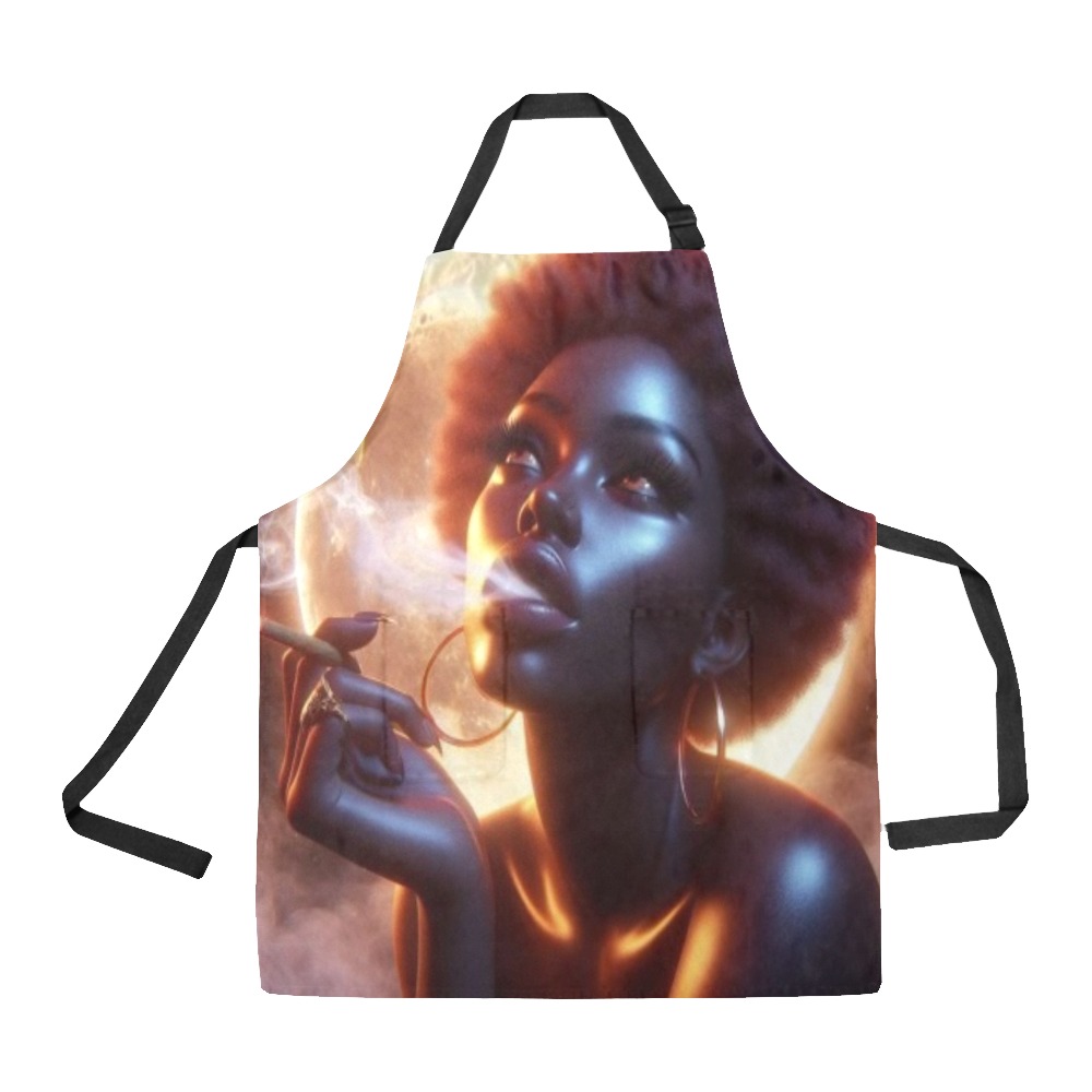 Exhale the negativity All Over Print Apron