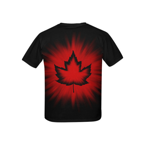 Kid's Trendy Canada T-shirts Kids' All Over Print T-shirt (USA Size) (Model T40)