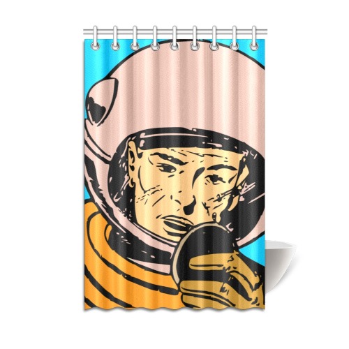 astronaut Shower Curtain 48"x72"