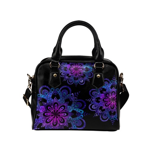 Cosmic Mandala #101A | Shoulder Handbag (Model 1634)