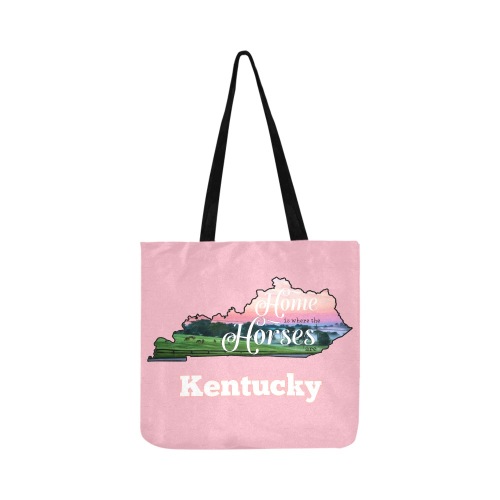 Home is where the Horses are Reusable Shopping Bag Model 1660 (Two sides)
