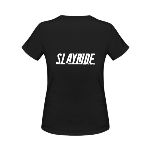Slayride crew-blanc Women's T-Shirt in USA Size (Two Sides Printing)