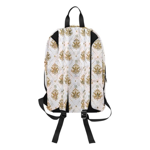 Royal Pattern by Nico Bielow Large Capacity Travel Backpack (Model 1691)