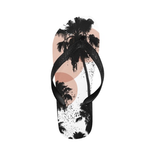 Palms beach 01 Flip Flops for Men/Women (Model 040)