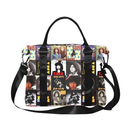 Marc Bolan & T.Rex Albums Large Capacity Duffle Bag (Model 1715)