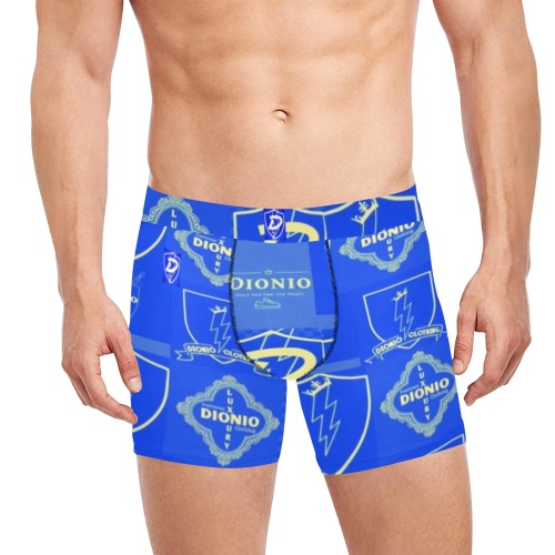 Dionio Clothing - Men's Collage Boxer Briefs (Custom Inner Pocket Waistband) Men's Boxer Briefs with Custom Inner Pocket & Waistband (Model L34)