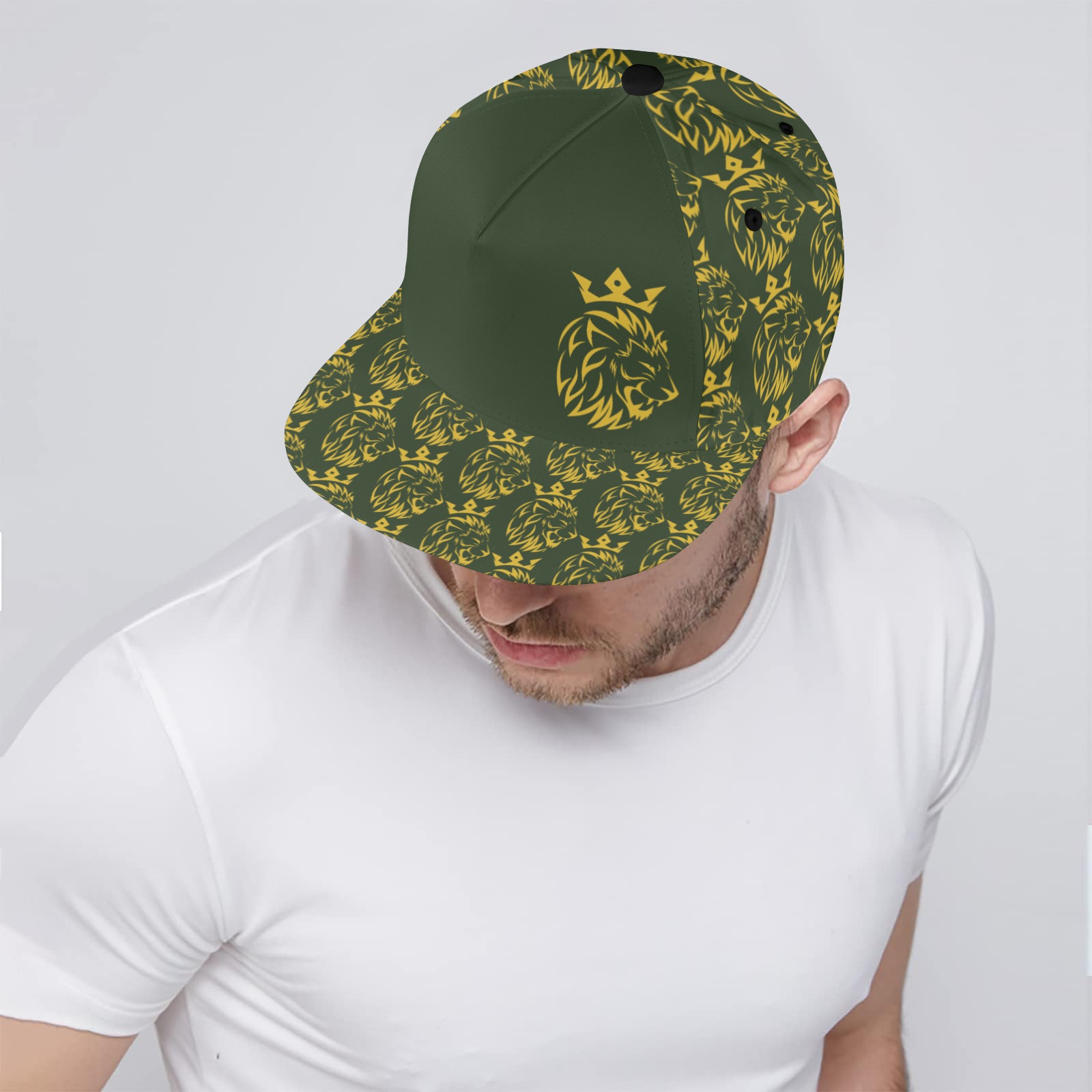 Freeman Empire Hat (Green) All Over Print Snapback Hat