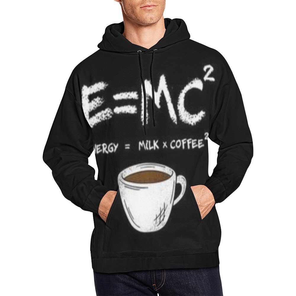 E - MC 2 All Over Print Hoodie for Men (USA Size) (Model H13)