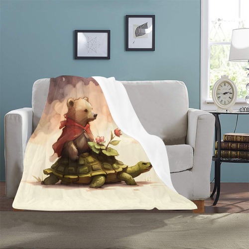 Little Bears 4 Ultra-Soft Micro Fleece Blanket 32"x48"