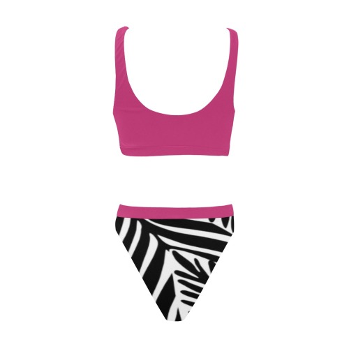 523025 Sport Top & High-Waisted Bikini Swimsuit (Model S07)